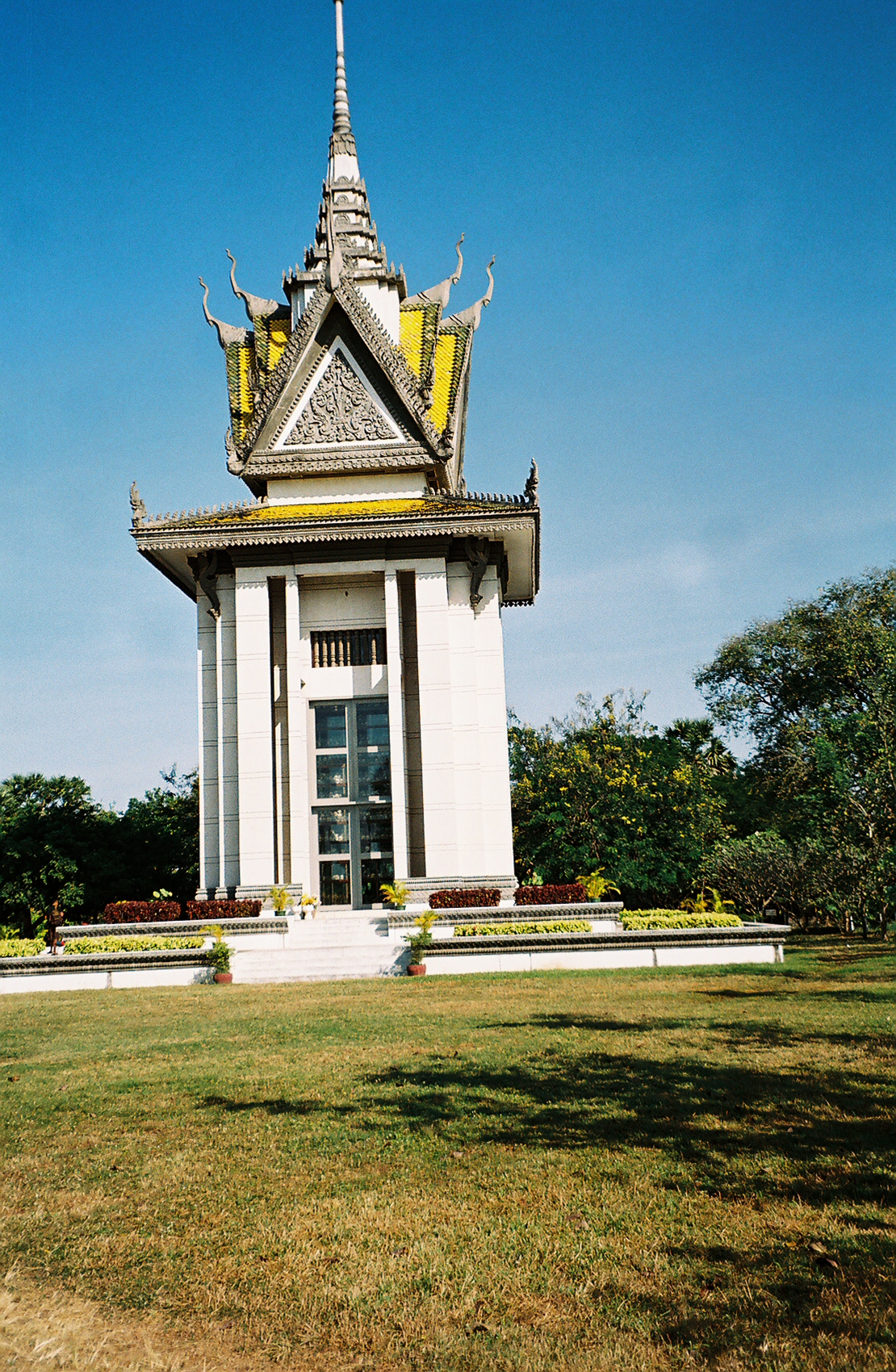 stupa at killing fields