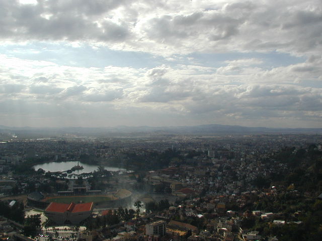 view over antananarivo