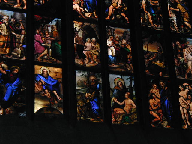 stained glass at il duomo