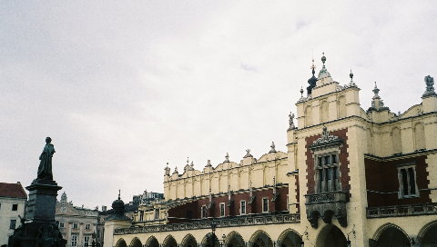 Krakow town square