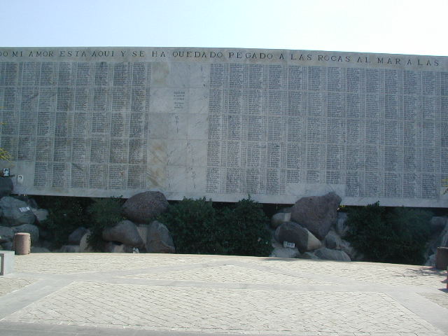 monument to the disappeared