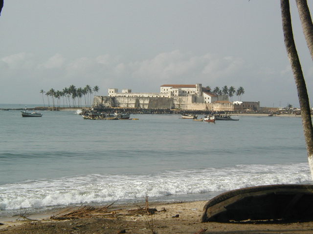 Saint George castle in Elmina