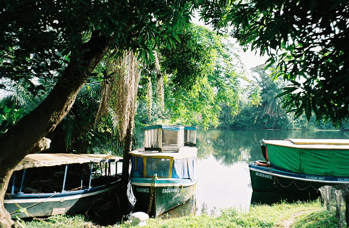 Volta River at New Senchie